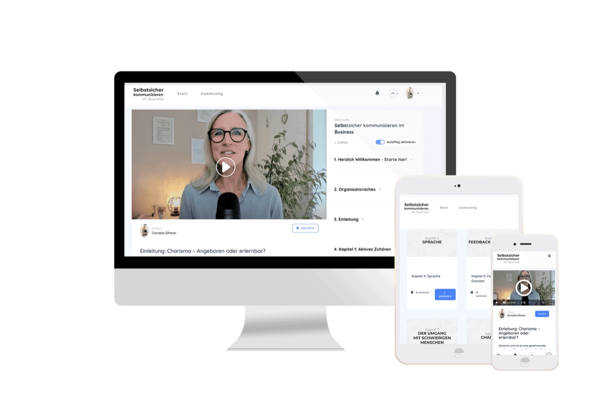 Kommunikation x2 online und als App